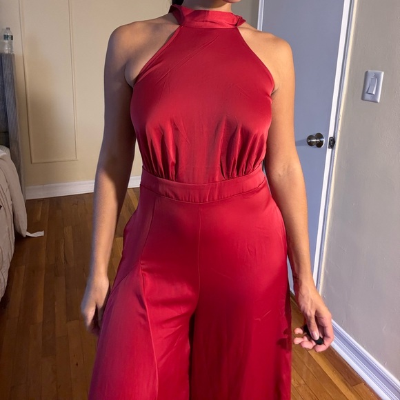 Red jumpsuit - Picture 3 of 6